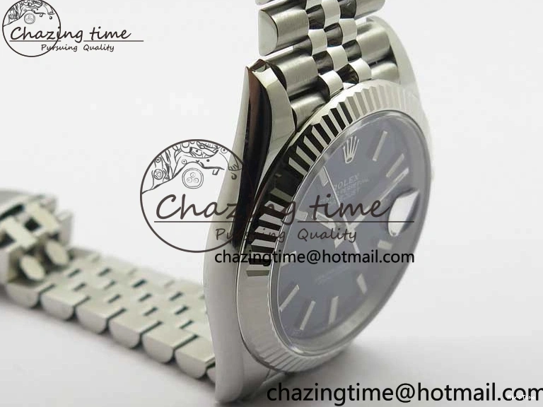 MiroTime 0327 Tailored DateJust 41 126334 904L SS VSF 1:1 Best Edition Blue Dial on 904L Jubilee Bracelet VS 2646